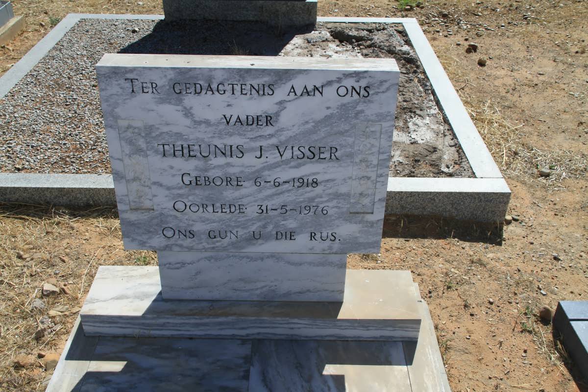 VISSER Theunis J. 1918-1876