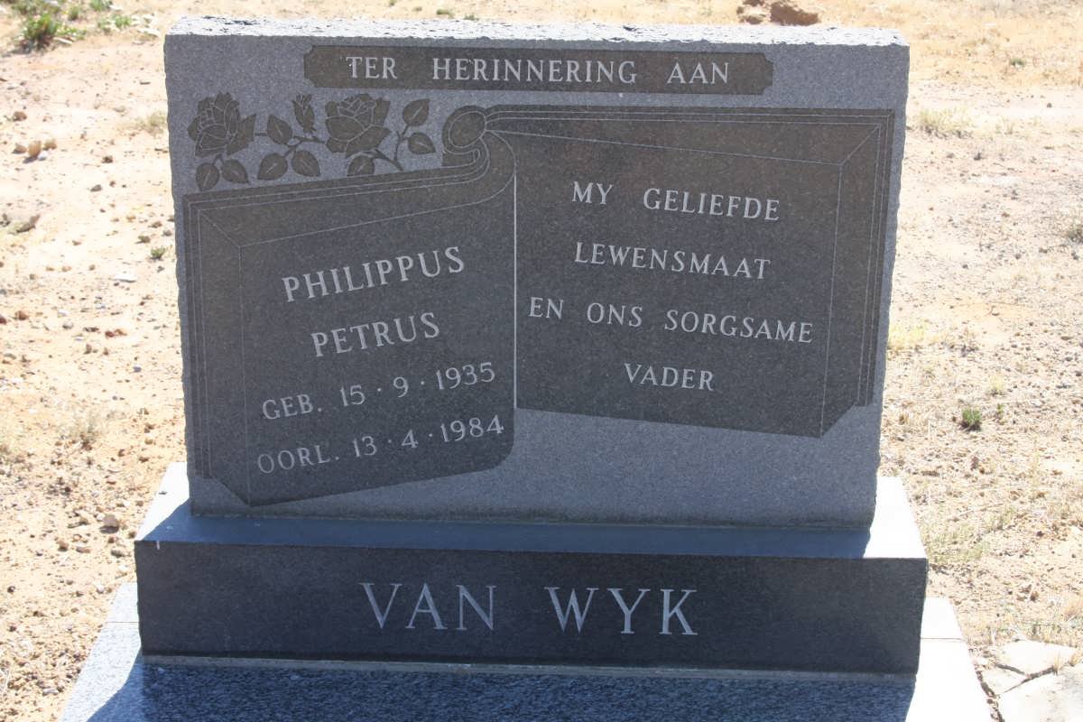 WYK Philippus Petrus, van 1935-1984