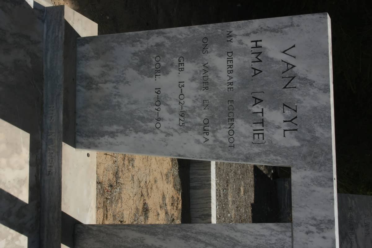 ZYL H.M.A., van 1925-1990