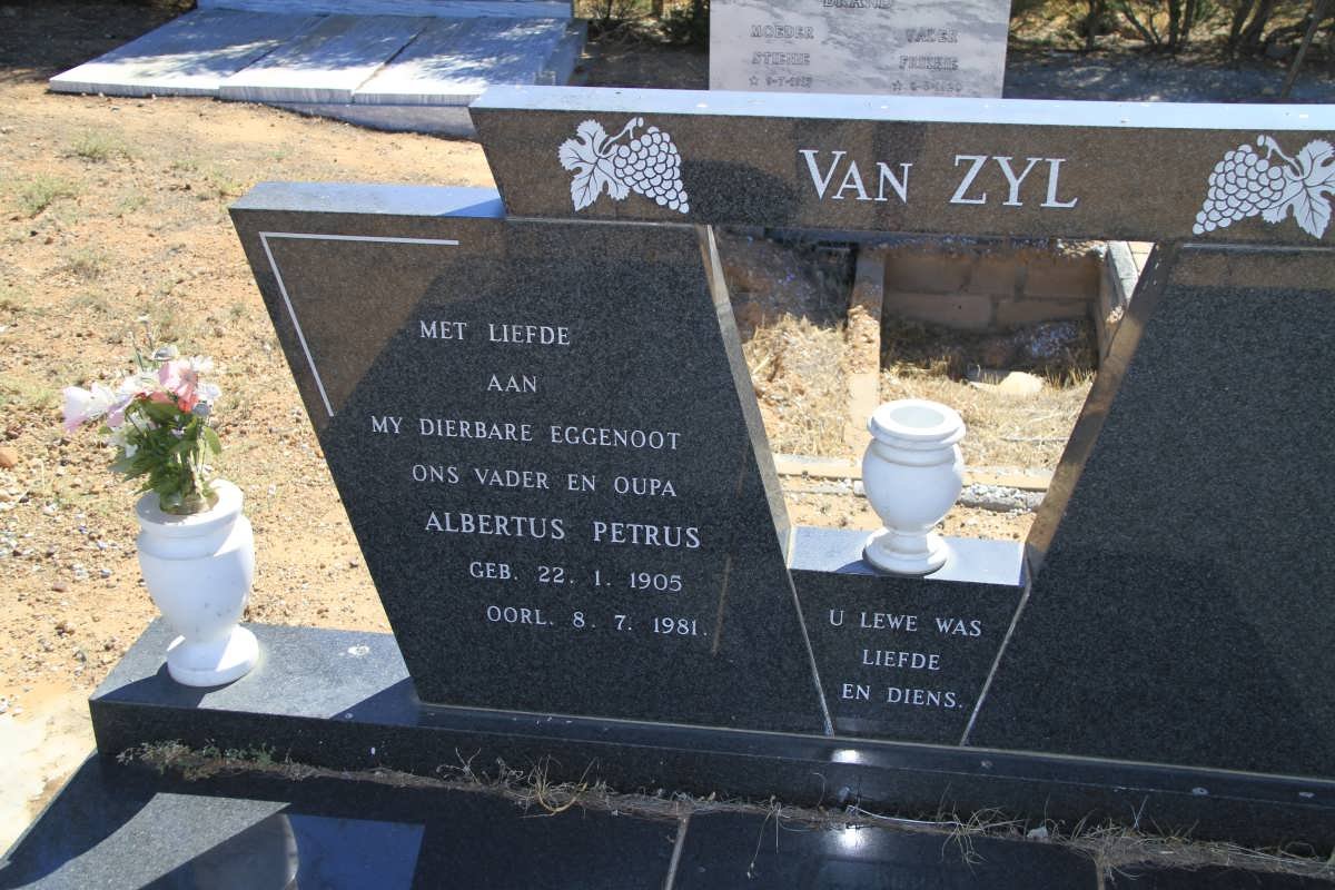 ZYL Albertus Petrus, van 1905-1981