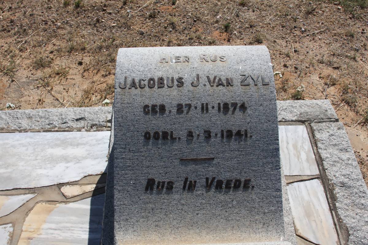 ZYL Jacobus J., van 1874-1941