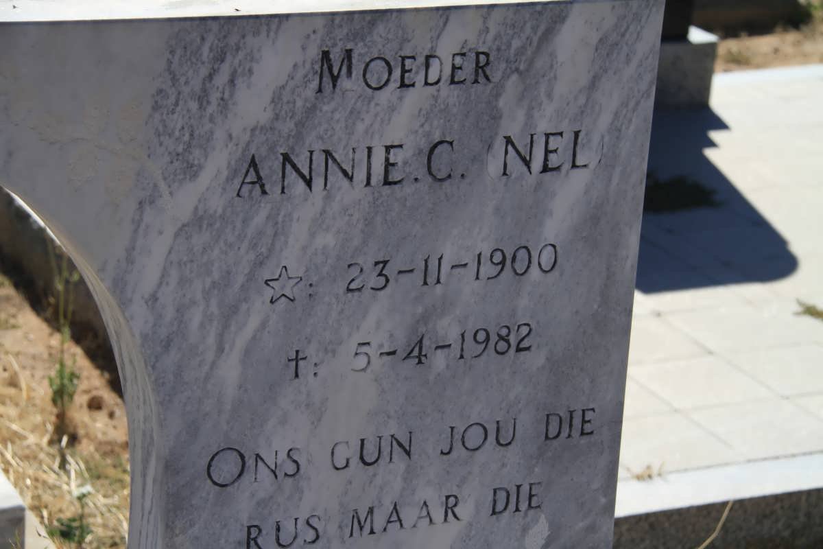 ZYL Annie C., van nee NEL 1900-1982
