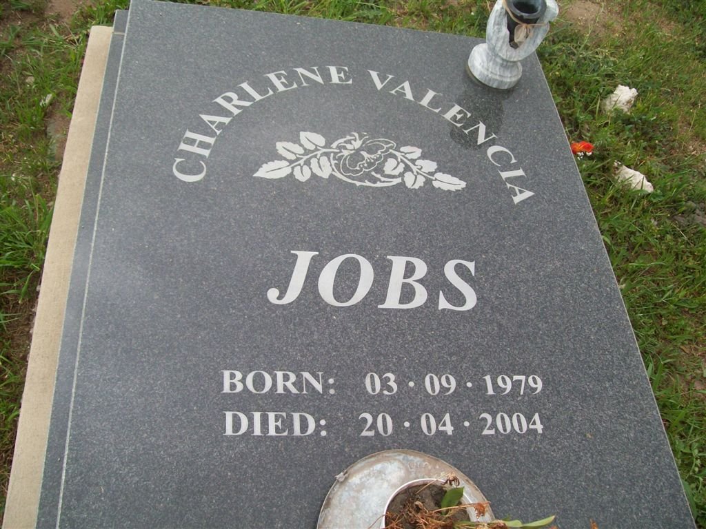 JOBS Charlene Valencia 1979-2004