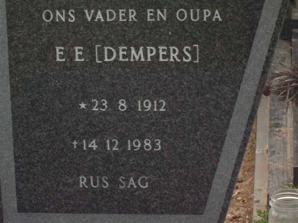 OOSTHUIZEN E.E. 1912-1983