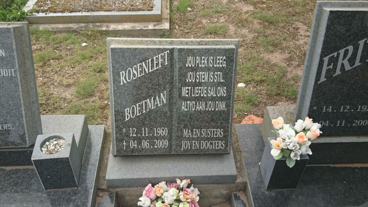 ROSENLEFT Boetman 1960-2009
