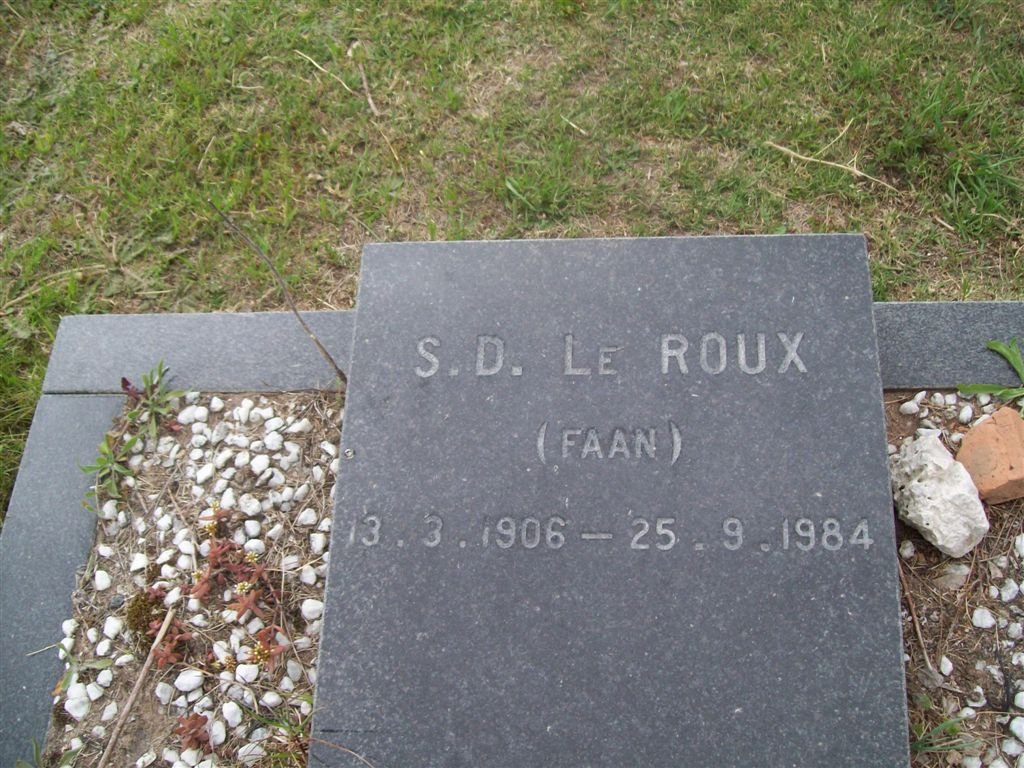 ROUX S.D., le 1906-1984