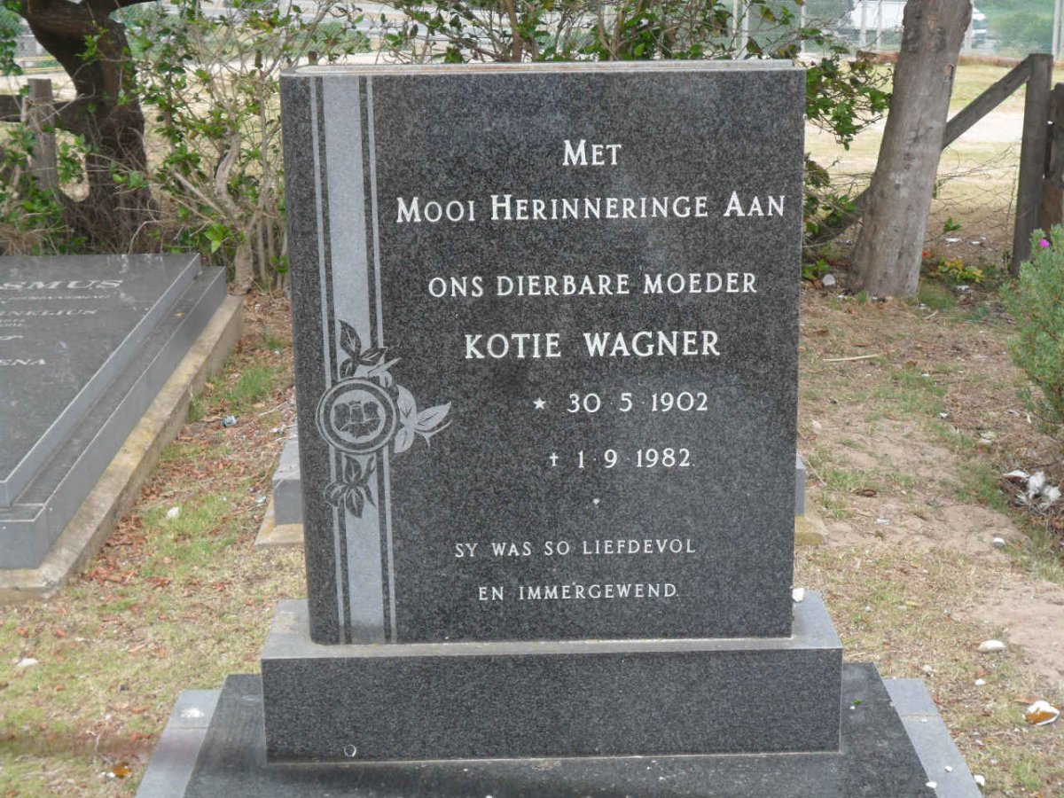 WAGNER Kotie 1902-1982