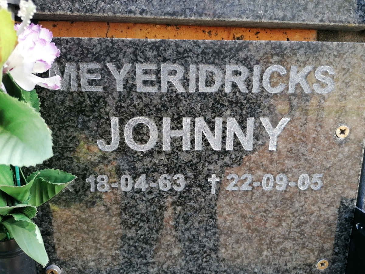 MEYERIDRICKS Johnny 1963-2005