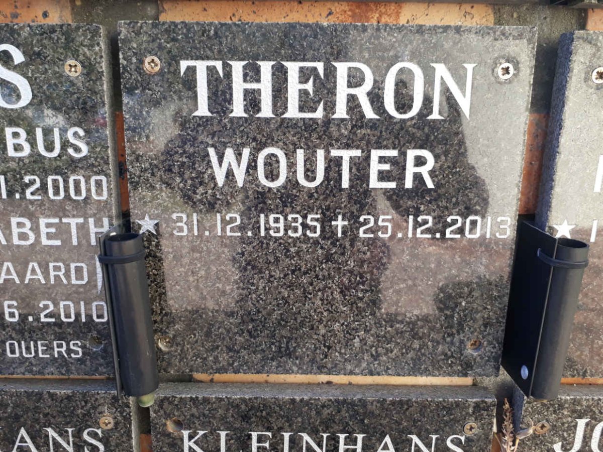 THERON Wouter 1935-2013