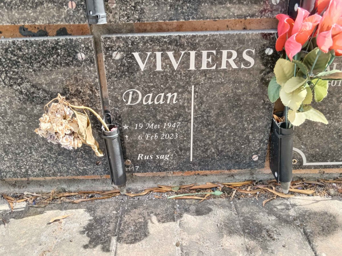VIVIERS Daan 1947-2023