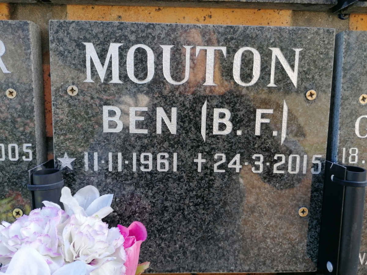 MOUTON B.F. 1961-2015