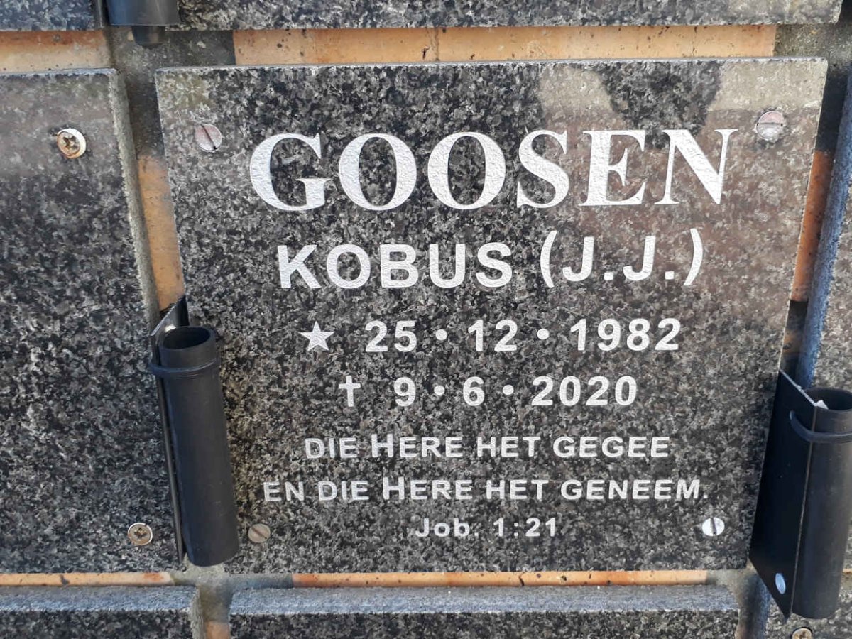GOOSEN J.J. 1982-2020