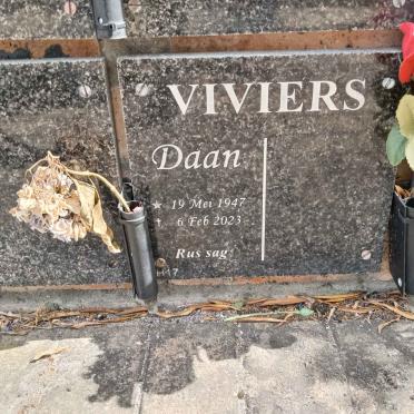 VIVIERS Daan 1947-2023