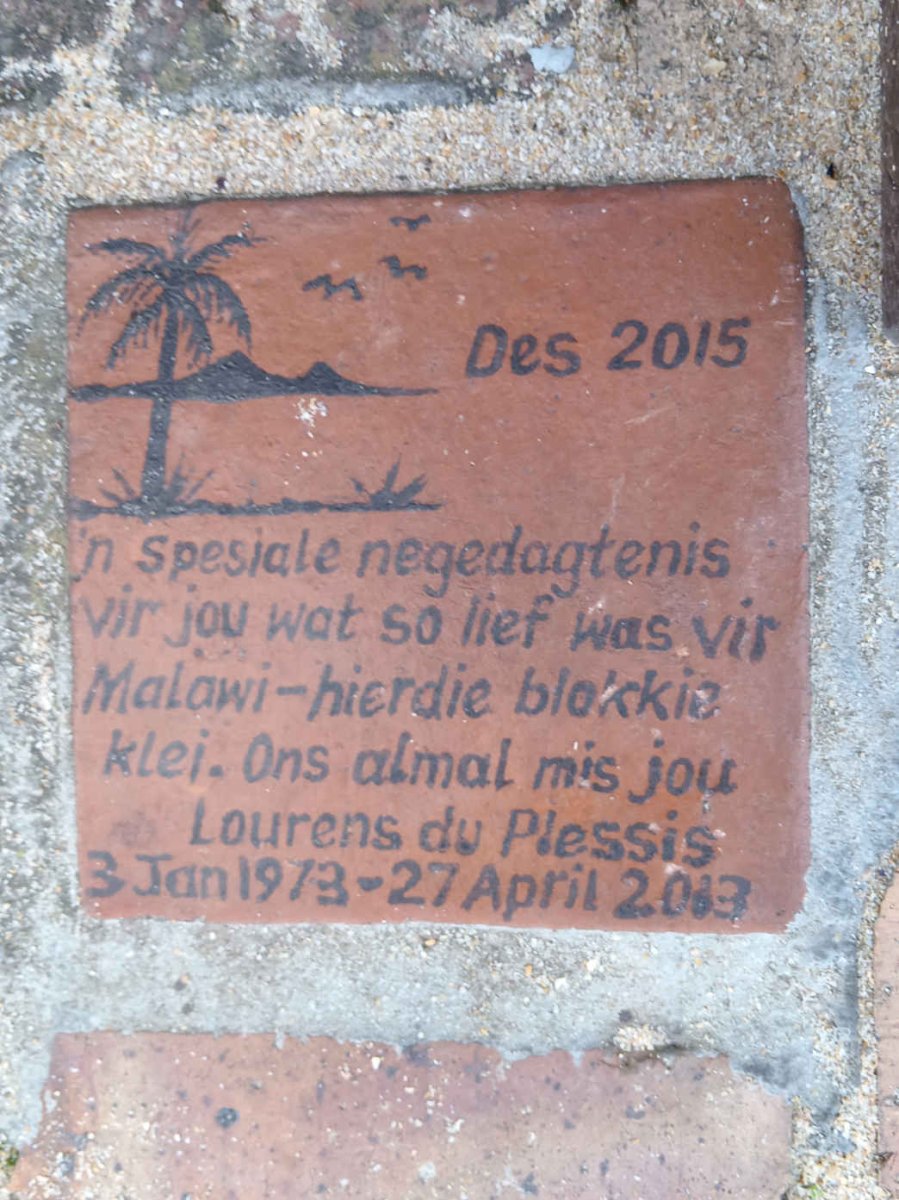 PLESSIS Lourens, du 1973-2013