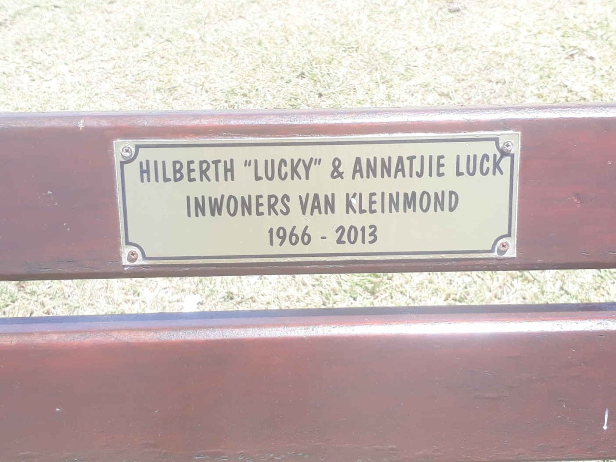 LUCK Hilberth &amp; Annetjie