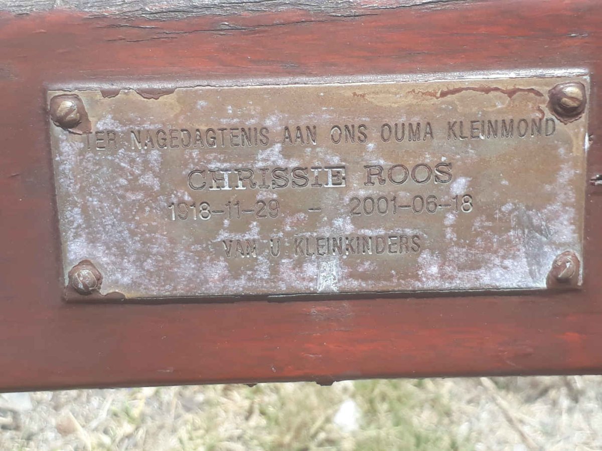 ROOS Chrissie 1918-2001
