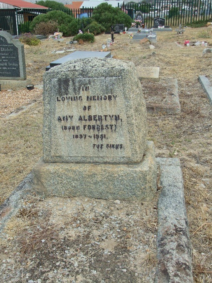 ALBERTYN Amy nee FORREST 1897-1951