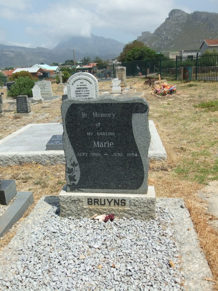 BRUYNS Marie 1918-1954