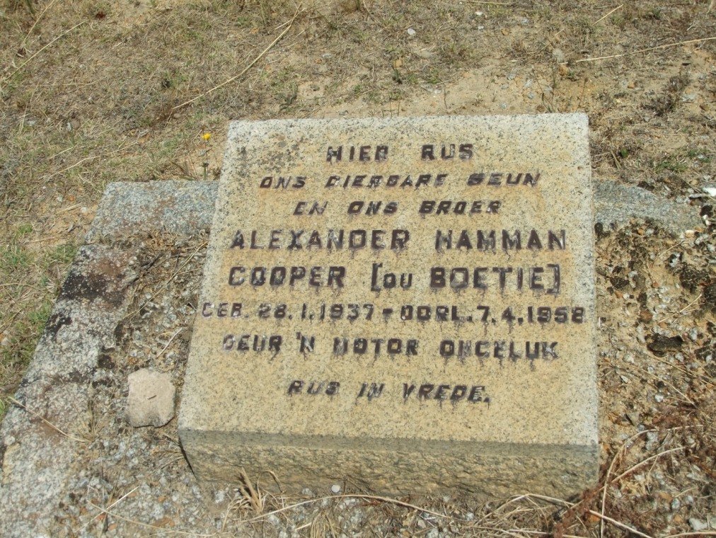 COOPER Alexander Hamman 1937-1958