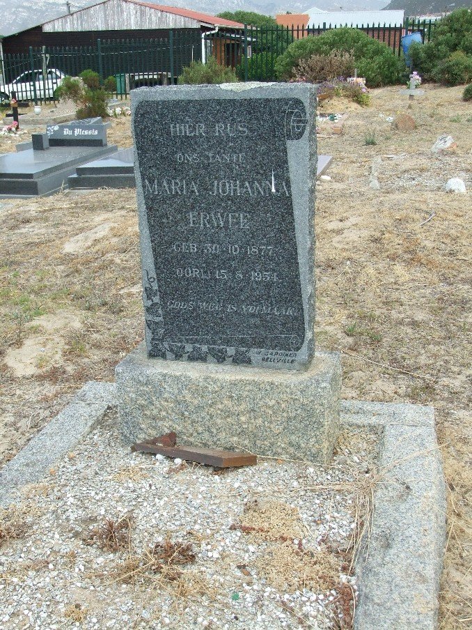ERWEE Maria Johanna 1877-1954