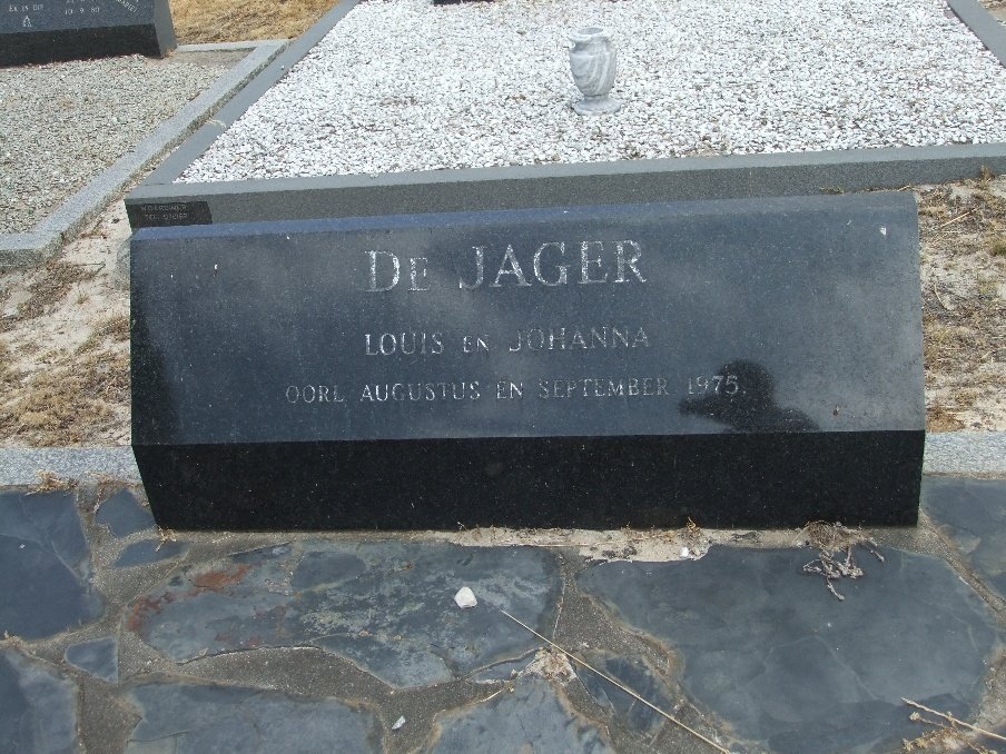 JAGER Louis, de -1975 &amp; Johanna -1975
