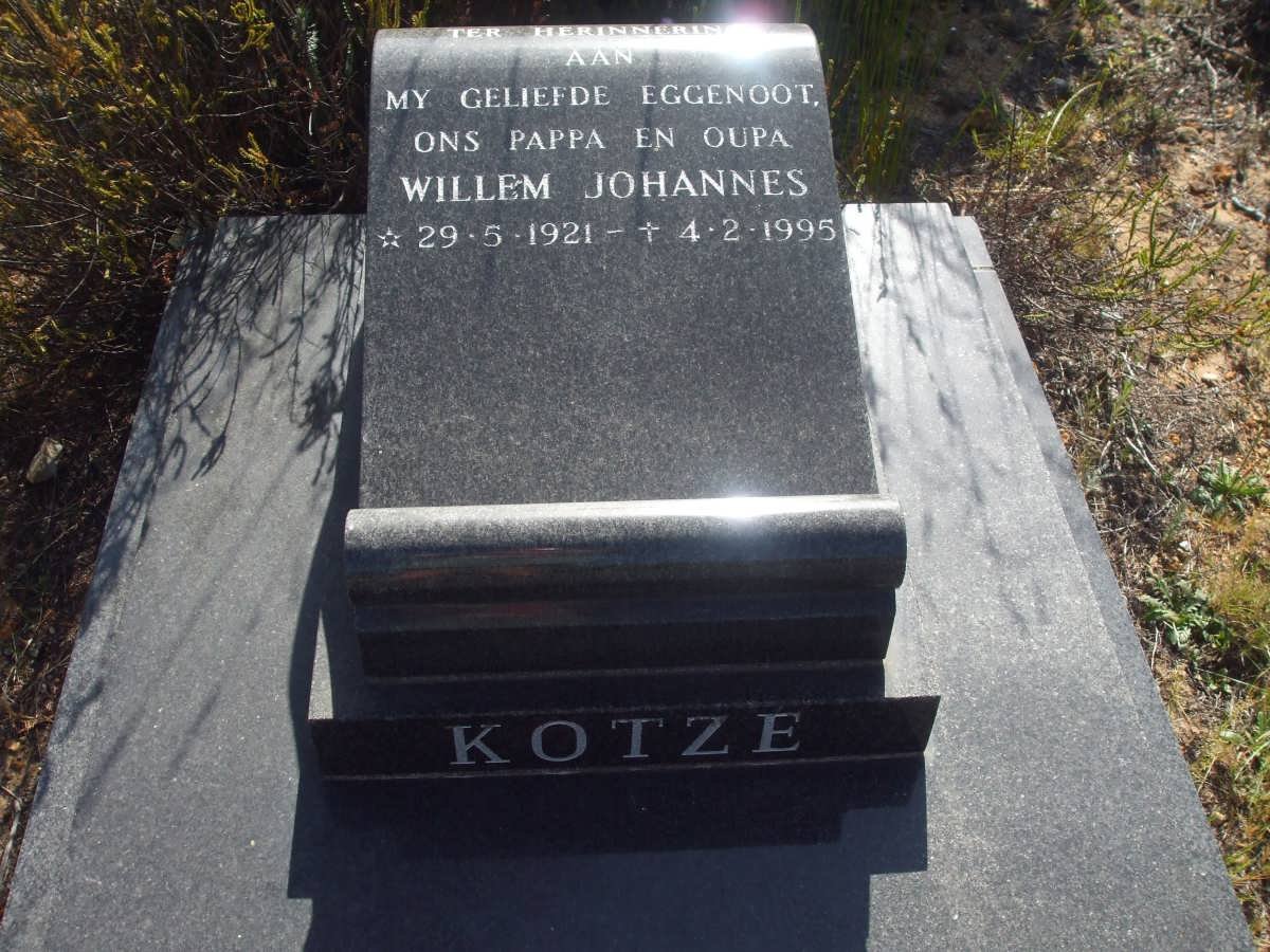 KOTZE Willem Johannes 1921-1995