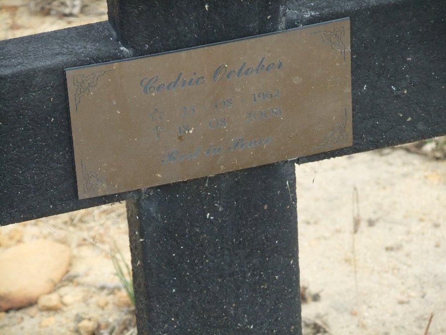 OCTOBER Cedric 1964-2006