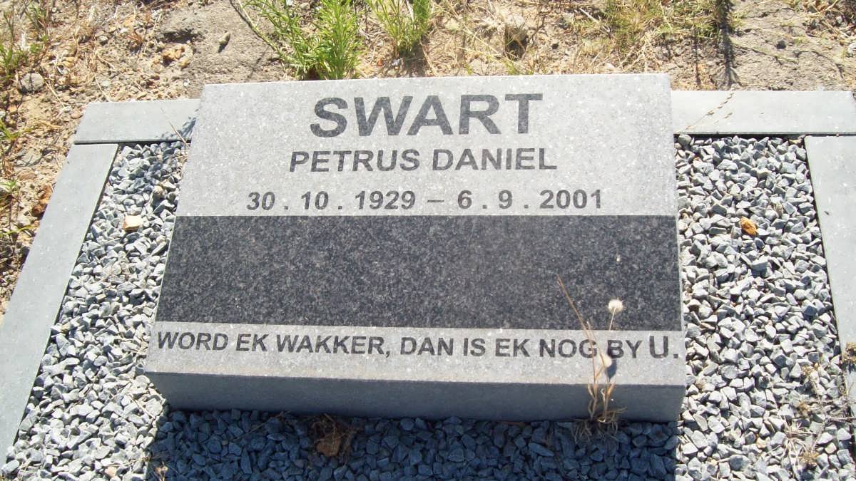 SWART Petrus Daniel 1929-2001