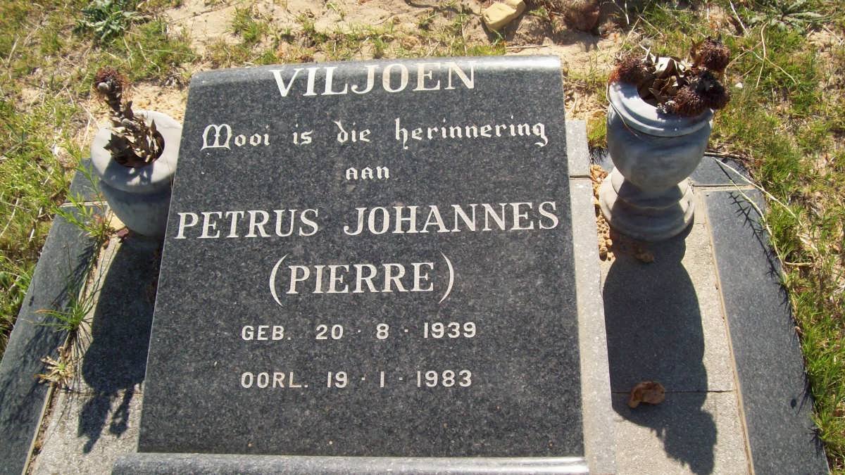 VILJOEN Petrus Johannes 1939-1983