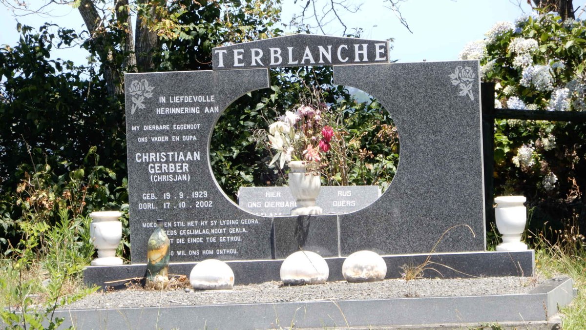TERBLANCHE Christiaan Gerber 1929-2002