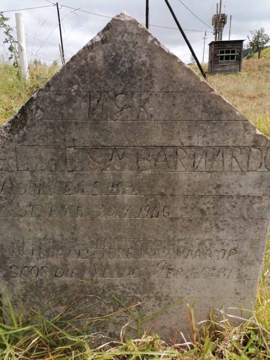 BARNARDO Elsie S.M. 1926-1946