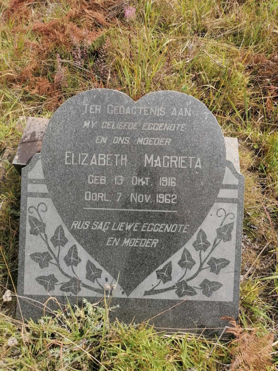 ? Elizabeth Magrieta 1916-1962