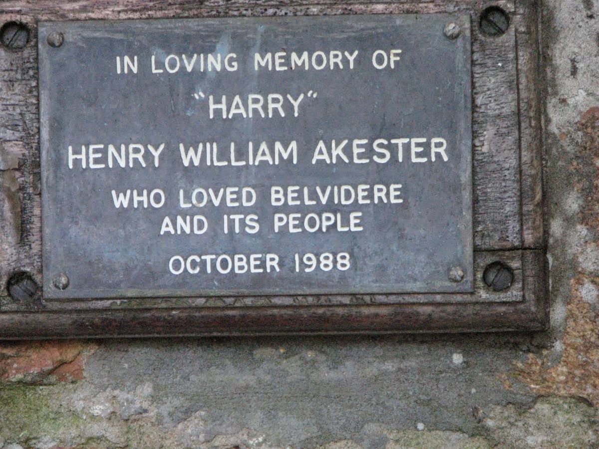 AKESTER Henry William -1988