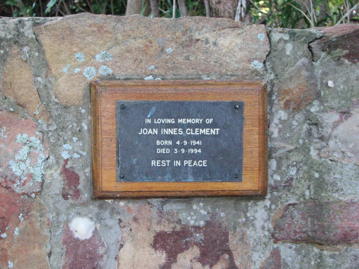 CLEMENT Joan Innes 1941-1994