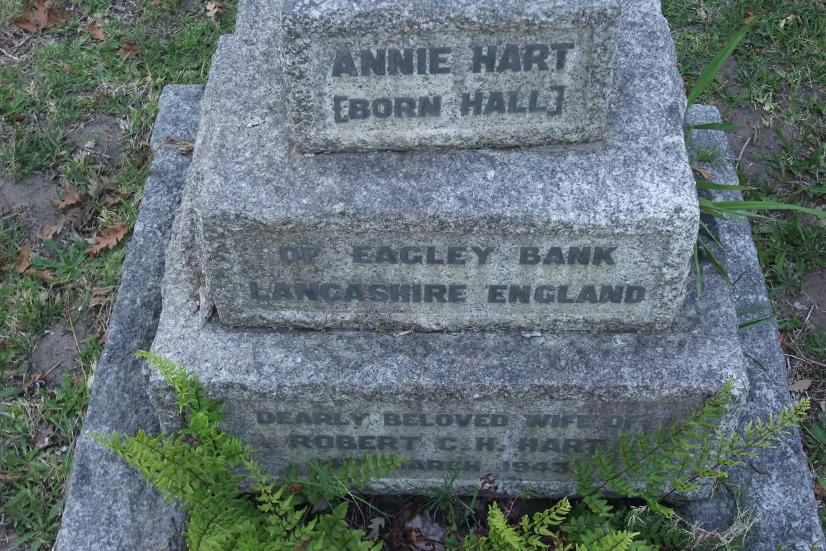 HART Annie nee HALL -1943