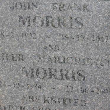 MORRIS John Frank 1932-2017 &amp; Jennifer Marjorie CHASE 1934-2005