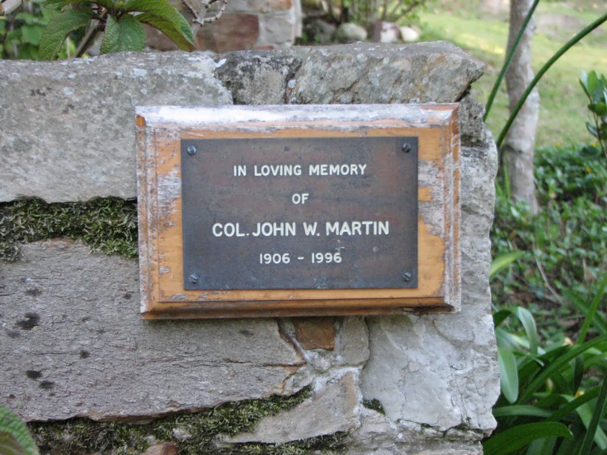 MARTIN John W. 1906-1996