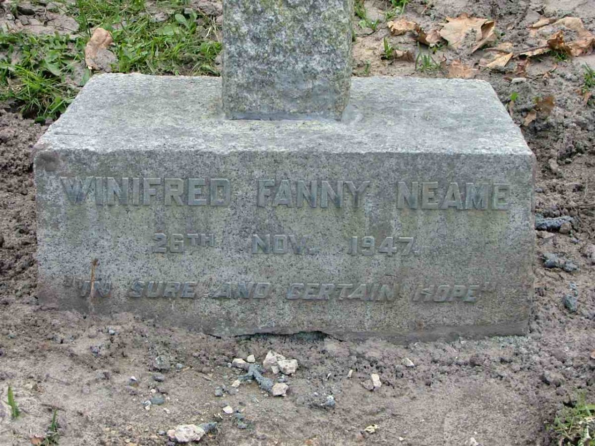 NEAME Winifred Fanny -1947