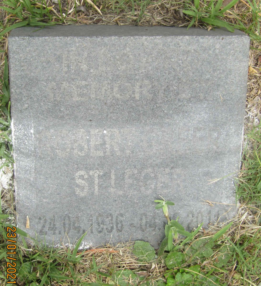 ST LEGER Robert 1936-2011
