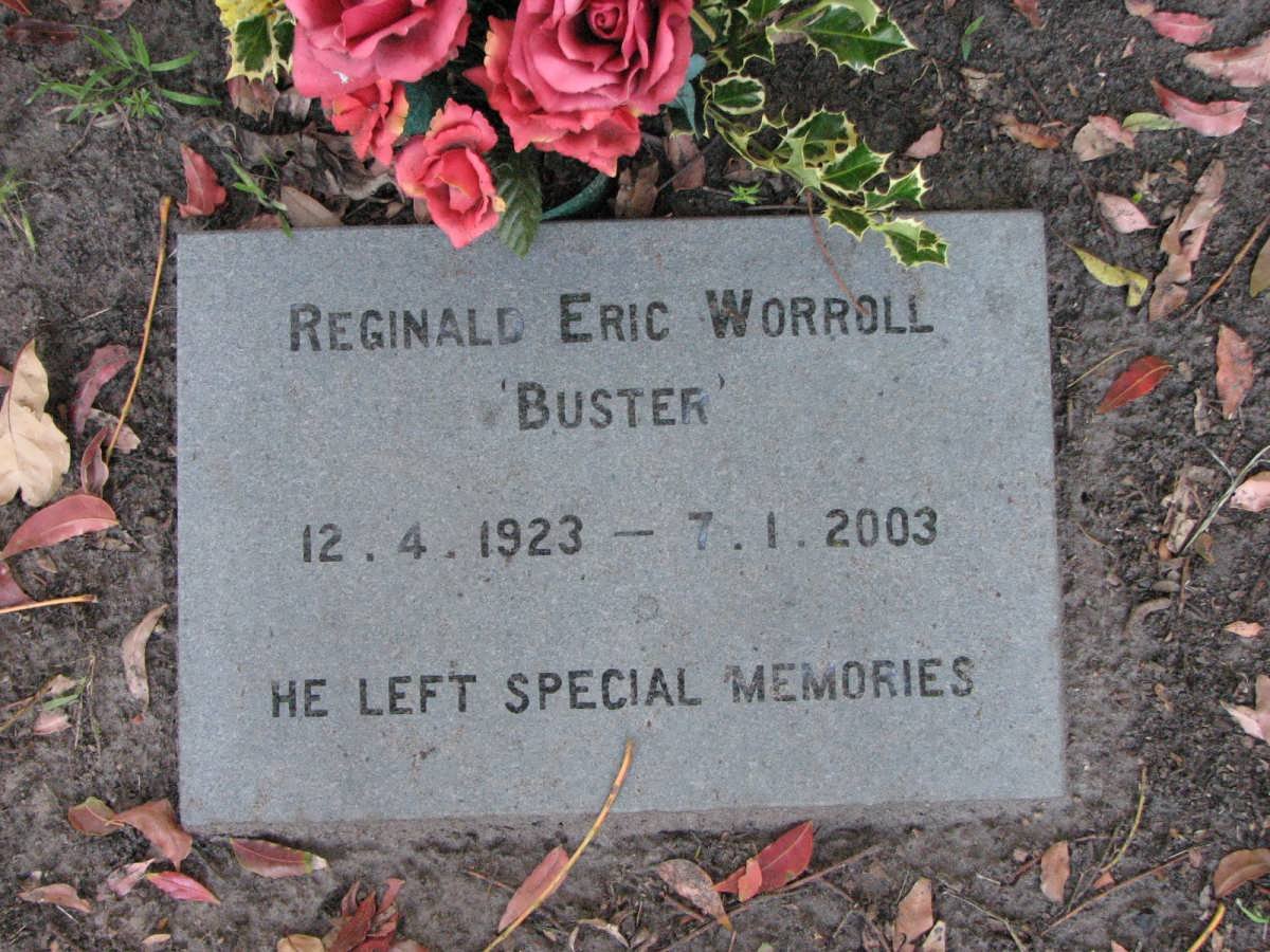 WORROL Reginald Eric 1923-2003