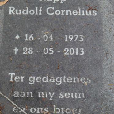 KAPP Rudolf Cornelius 1973-2013
