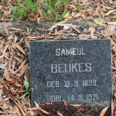 BEUKES Sameul 1899-1921
