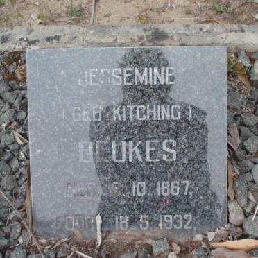BEUKES Jessimine nee KITCHING 1867-1932