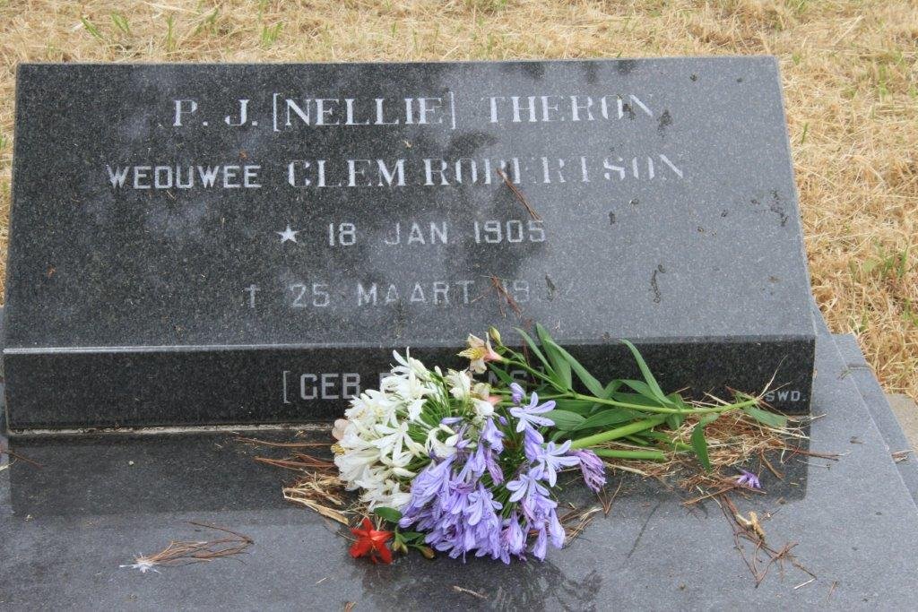 THERON P.J. formerly ROBERTSON 1905-198?