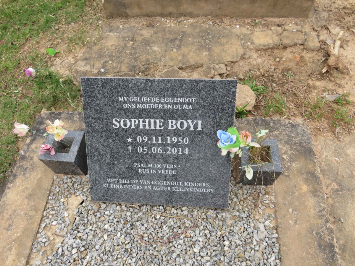 BOYI Sophie 1950-2014