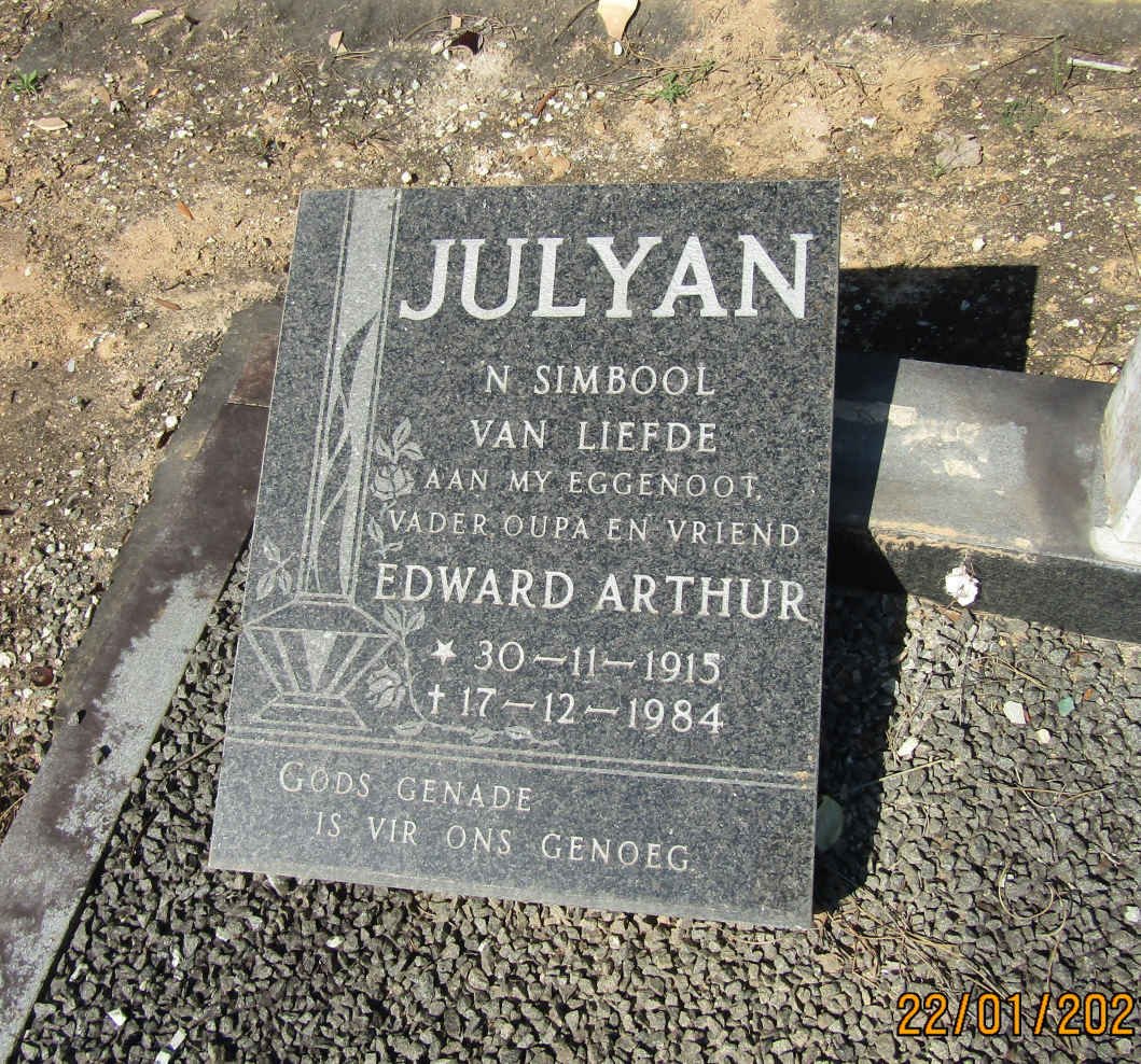 JULYAN Edward Arthur 1915-1984