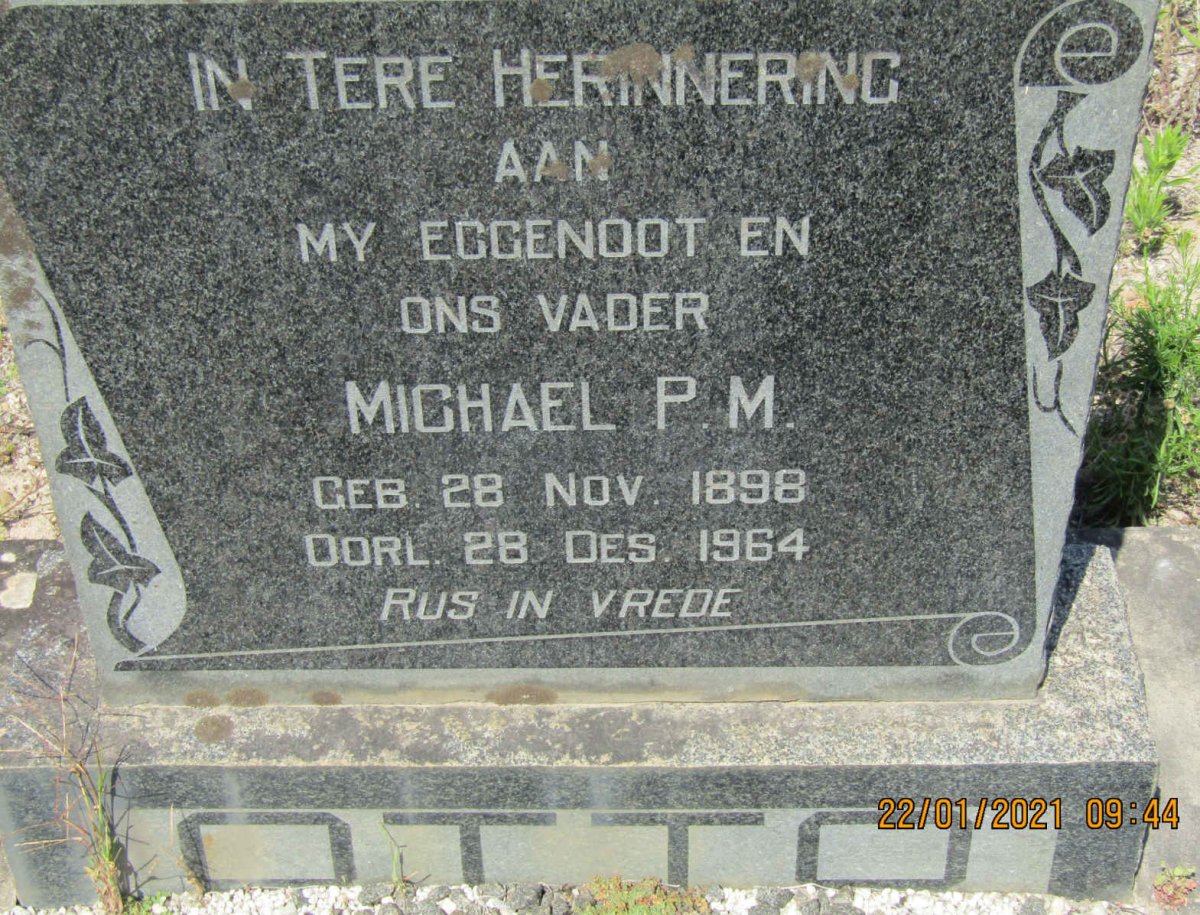 OTTO Michael P.M. 1898-1964