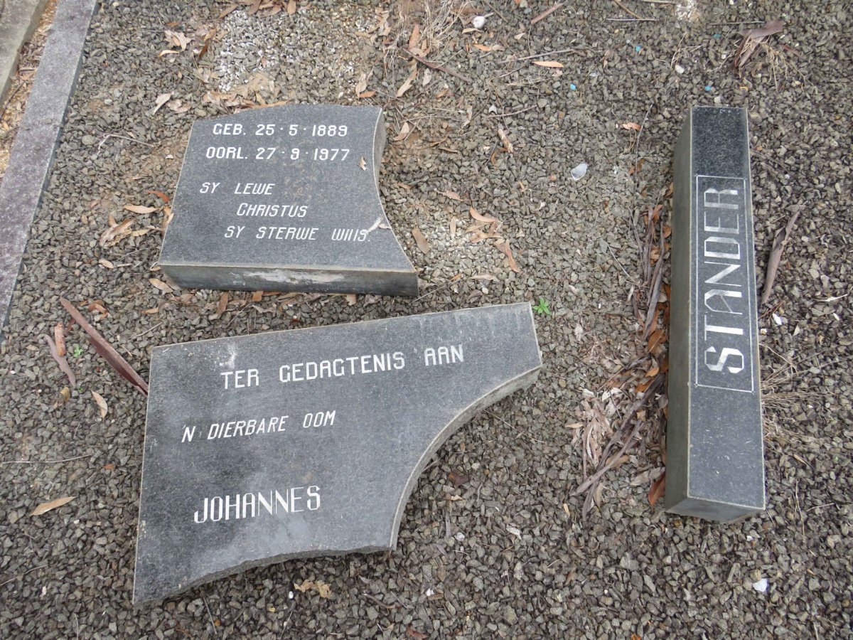 STANDER Johannes 1889-1977