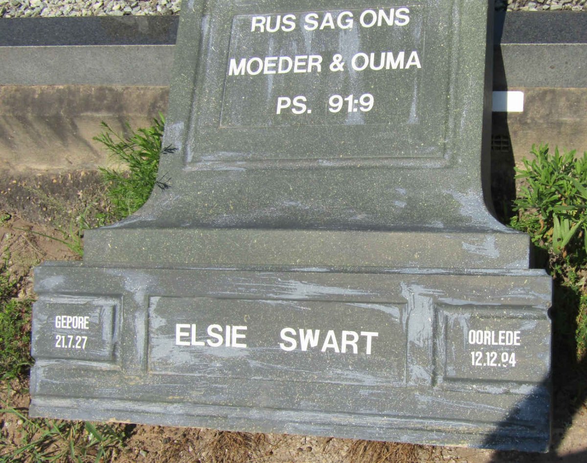 SWART Elsie 1927-1994