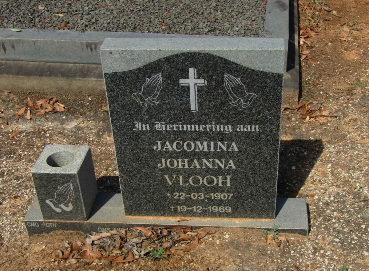 VLOOH Jacomina Johanna 1907-1969